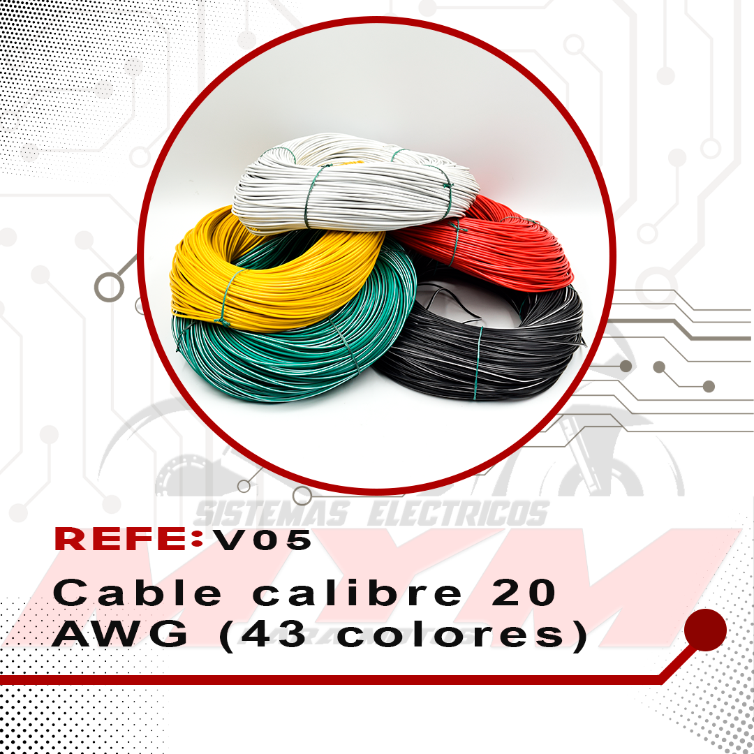 Cable vehicular # 20