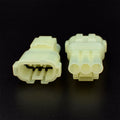 CONECTOR 3 VIAS PALA 0.90 VERDE HEMBRA
