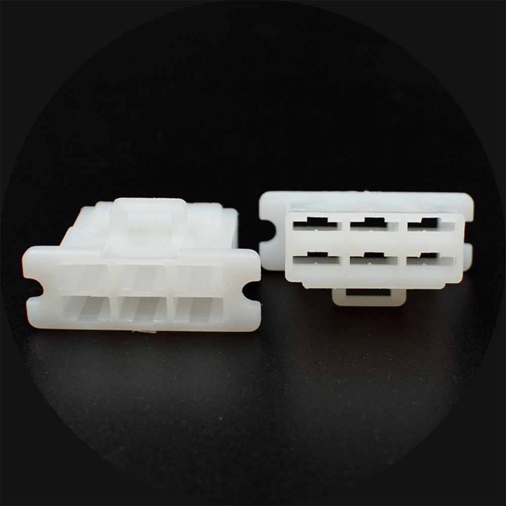 CONECTOR 6 VIAS PITO CON PIN 1/4 AGILITY MACHO