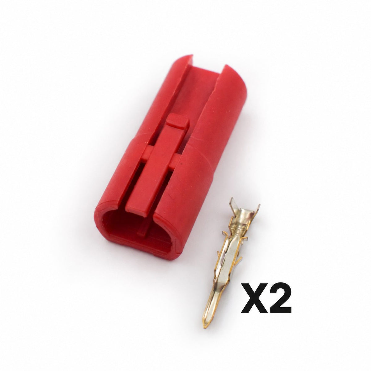 CONECTOR 2 PINES + TERMINALES DIRECCIONALES AUTECO ORIGINALES