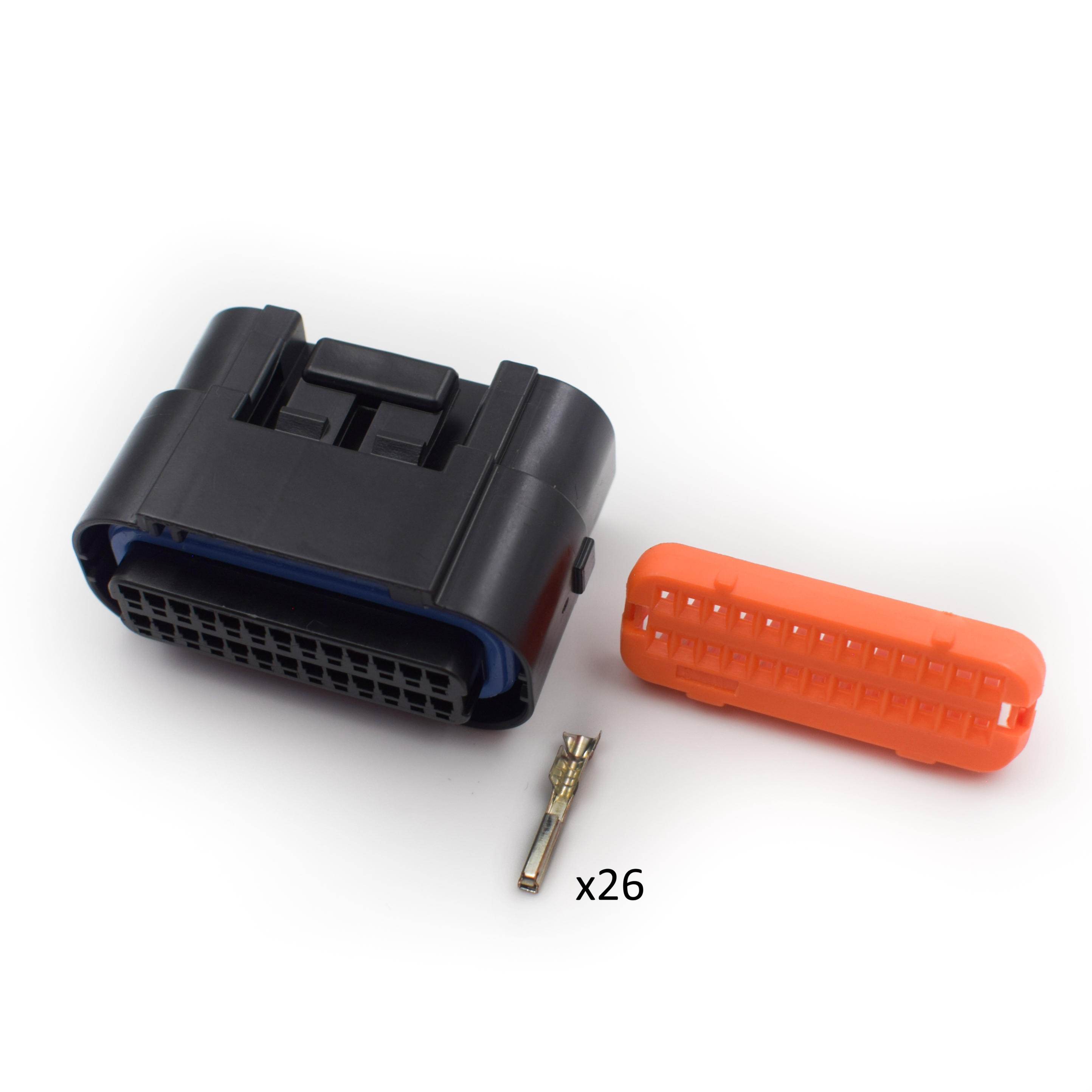 CONECTOR 26 PINES + TERMINALES DE ECU HONDA