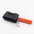 CONECTOR 34 PINES + TERMINALES DE ECU YAMAHA