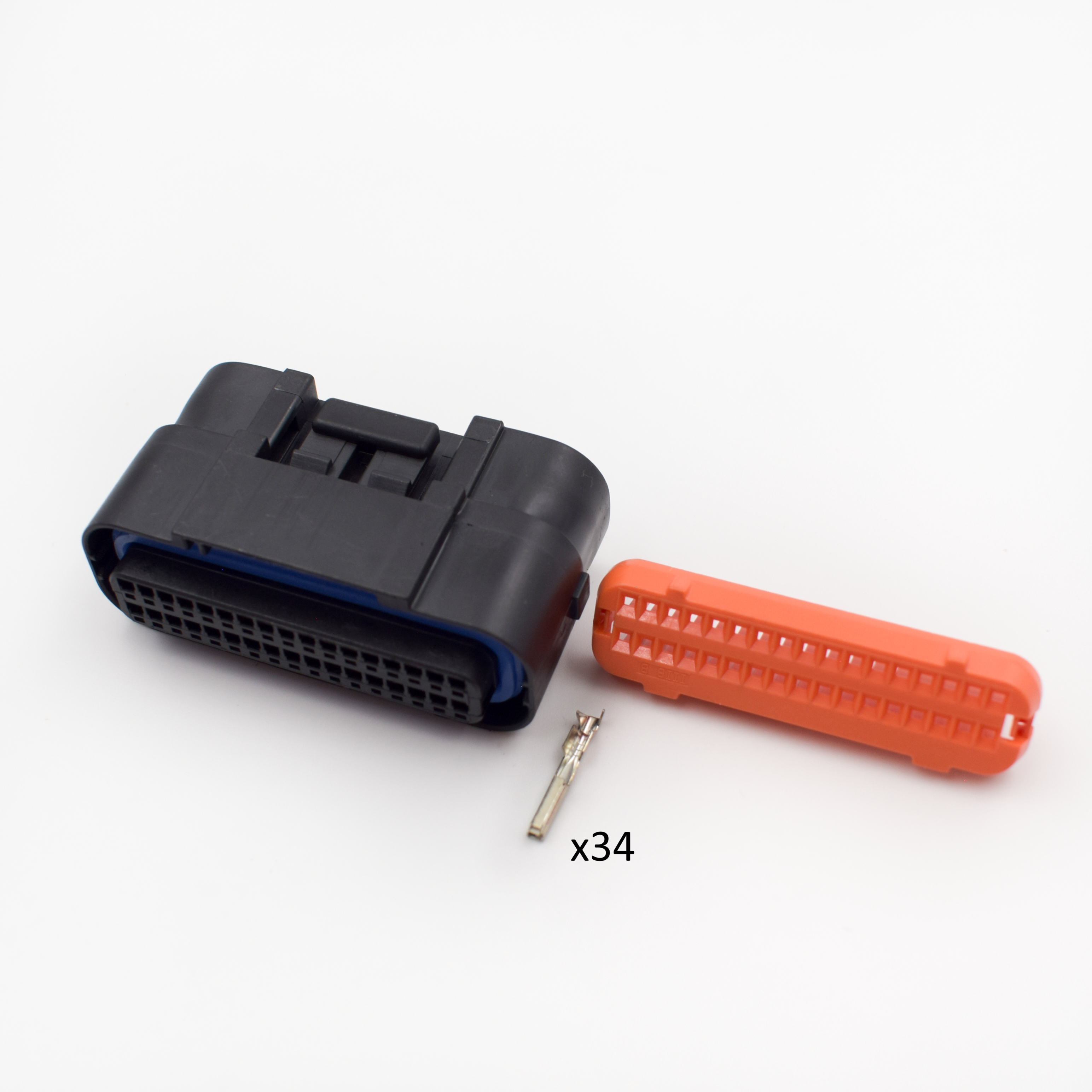 CONECTOR 34 PINES + TERMINALES DE ECU YAMAHA