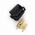 CONECTOR 5 PINES + TERMINALES (1/4 *2-5/16*3) DE RELAY