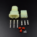 3 VIAS HEMBRA Y MACHOS VERDE  + TERMINALES