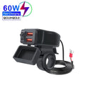 Cargador para moto USB y Tipo C