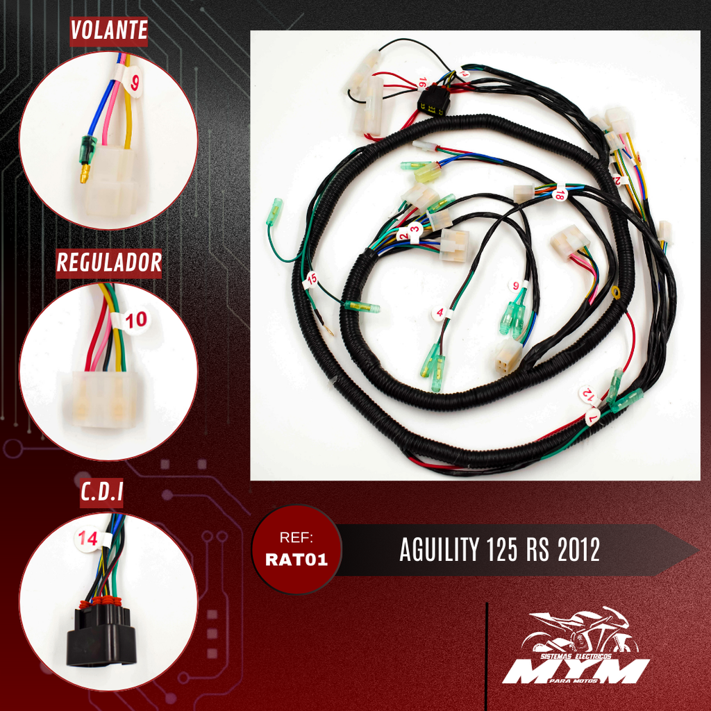 AGILITY 125 RS 2012