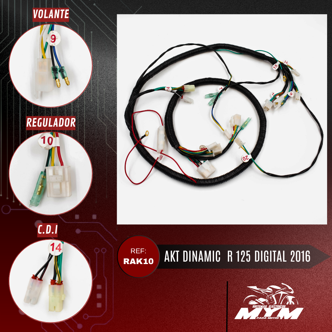 AKT DYNAMIC  R 125 DIGITAL 2016