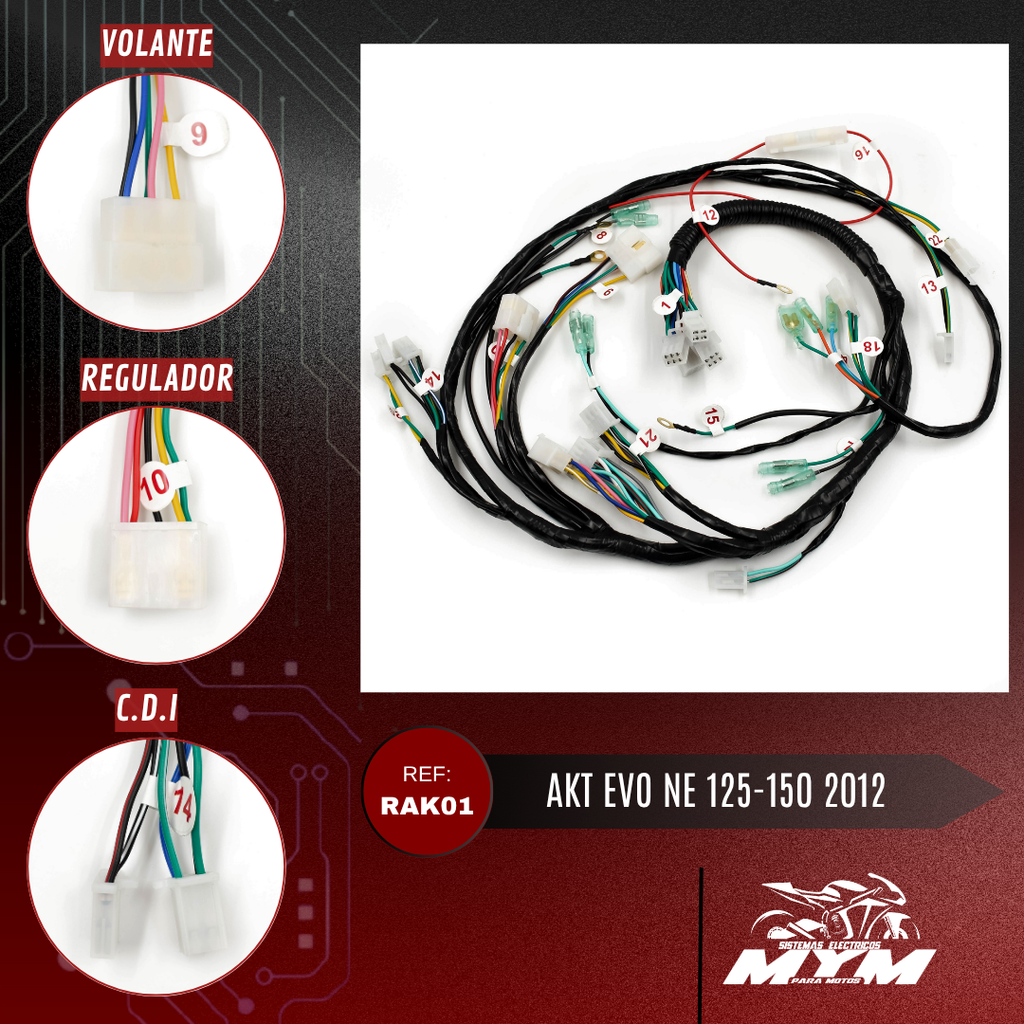 AKT EVO NE 125-150