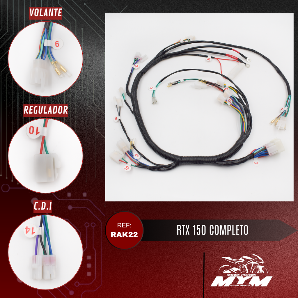 AKT RTX 150 COMPLETO