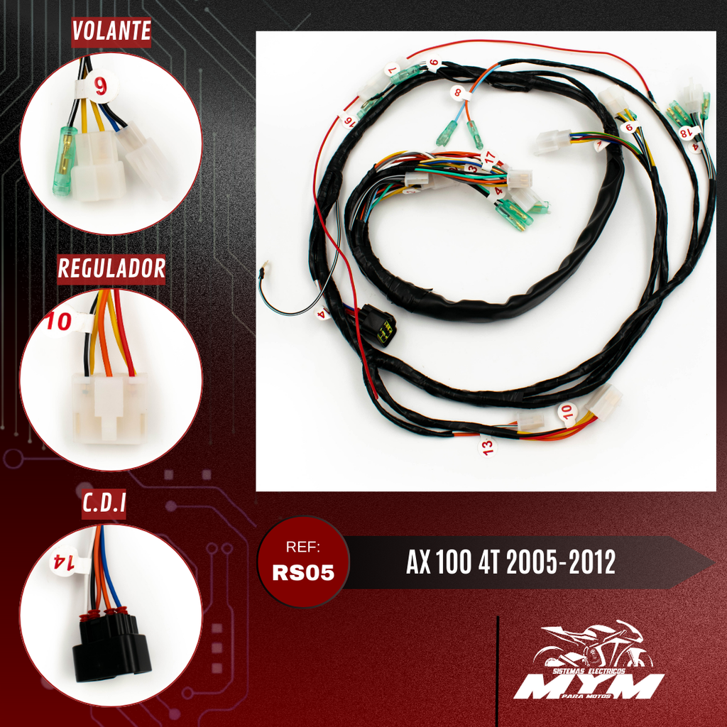 AX 100 4 TIEMPOS