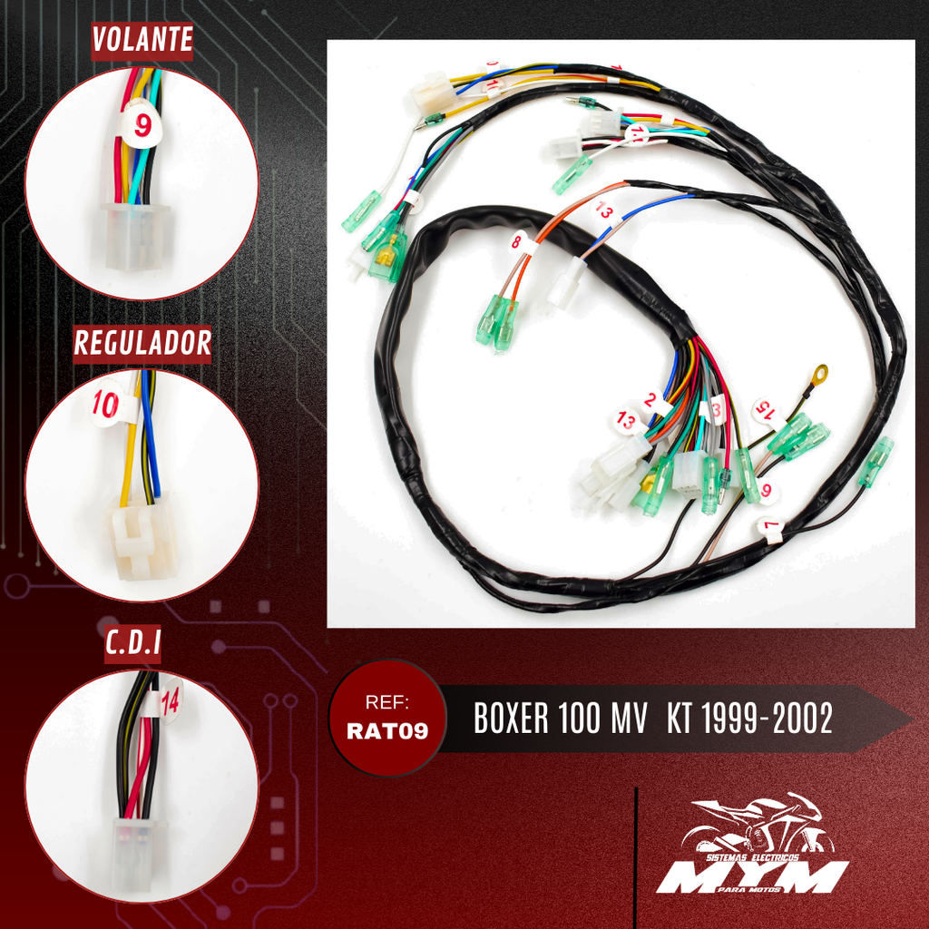 BOXER 100 MV  KT 1999-2002