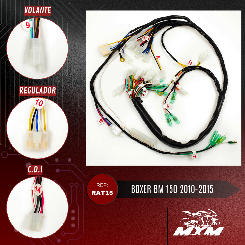 BOXER BM 150 2010-2015