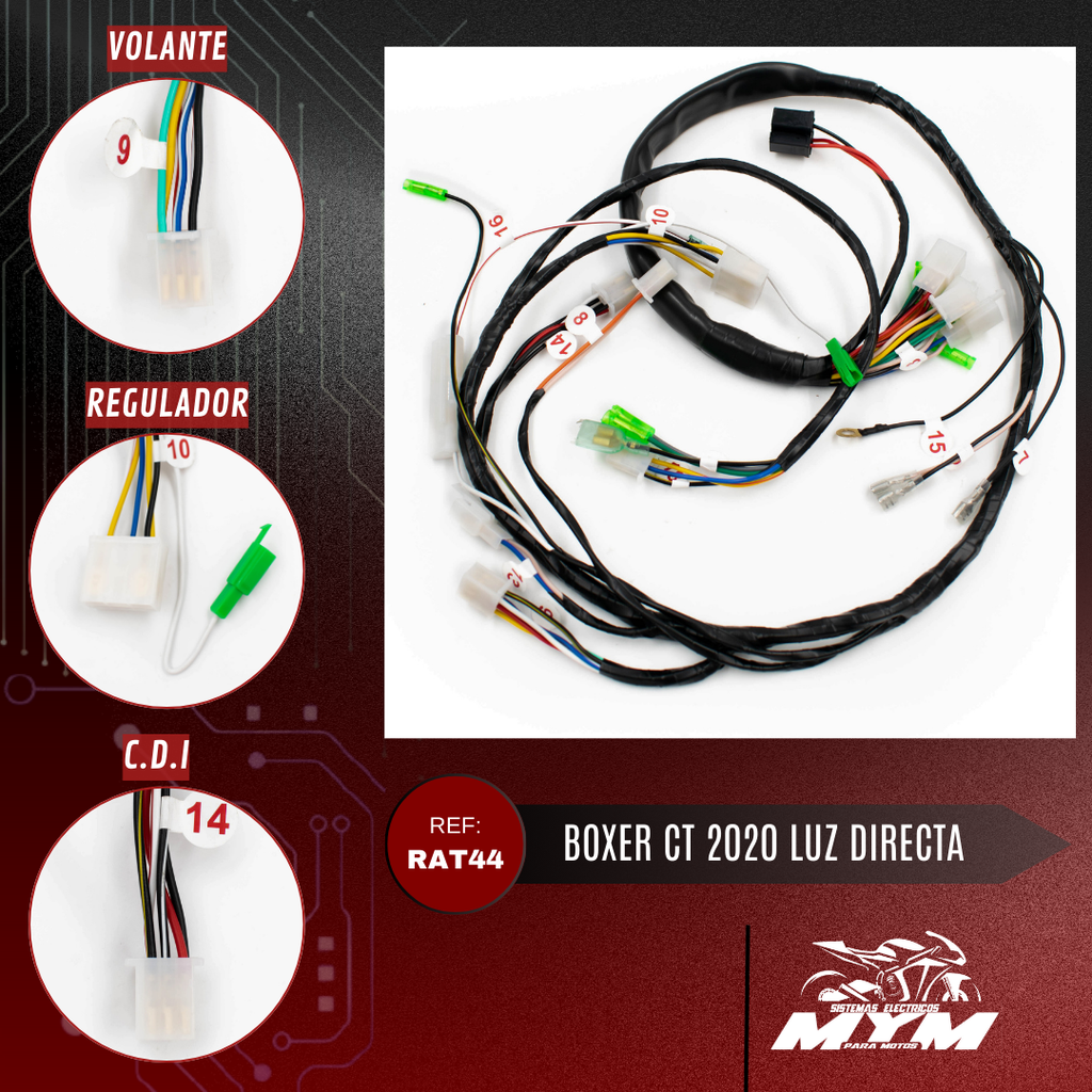 BOXER CT 2020 LUZ DIRECTA