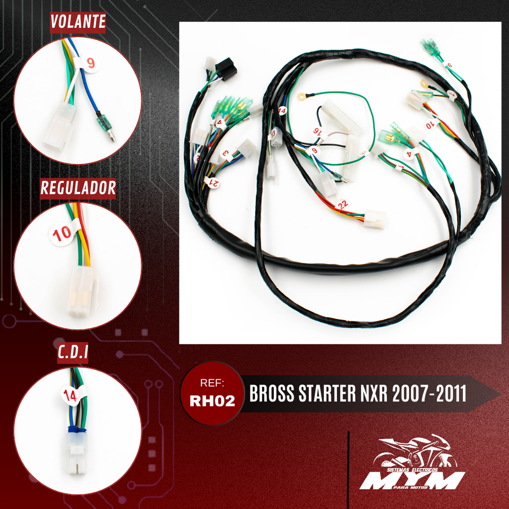BROSS STARTER NXR