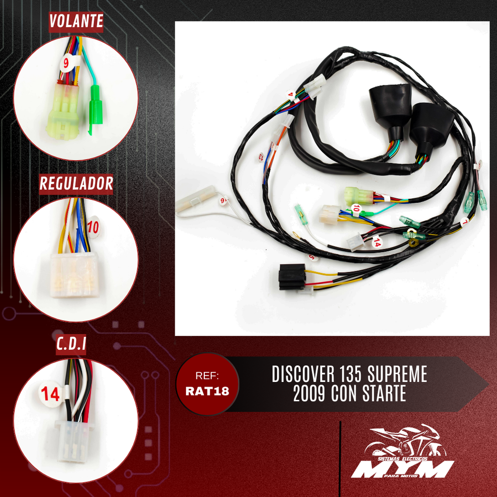 DISCOVER 135 SUPREME 2009 CON STARTE