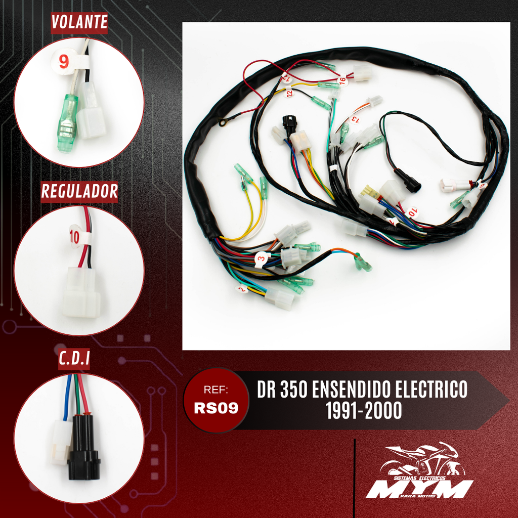 DR 350 ENSENDIDO ELECTRICO 1991-2000