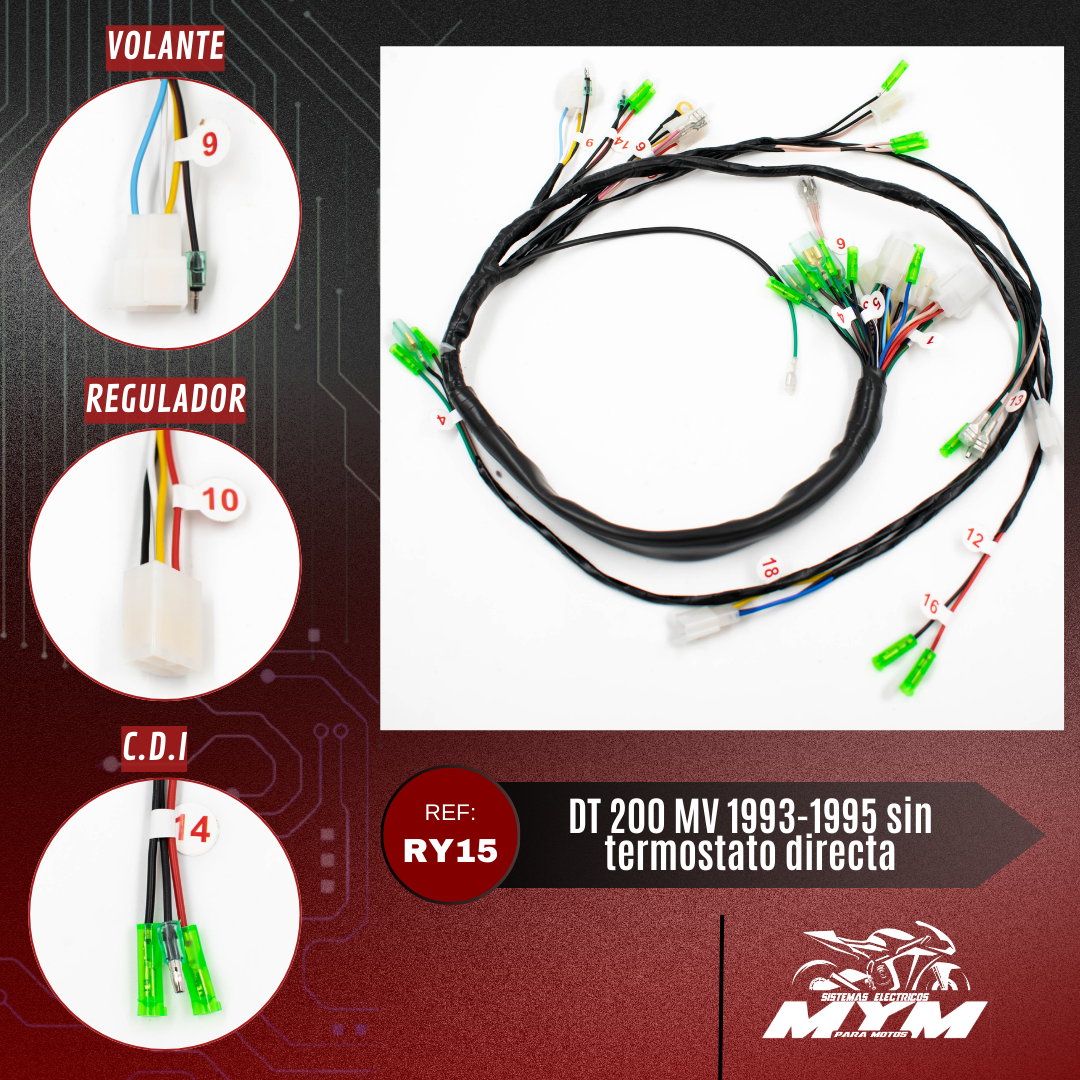 DT 200 MV 1993-1995 SIN TERMOSTATO DIRECTA
