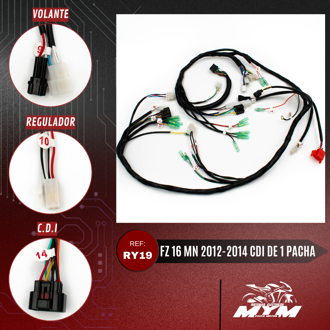 FZ 16 MN 2012-2014 CDI DE 1 PACHA