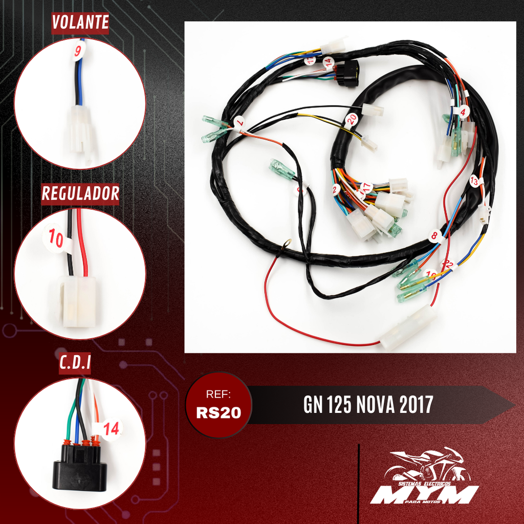 GN 125 NOVA 2017