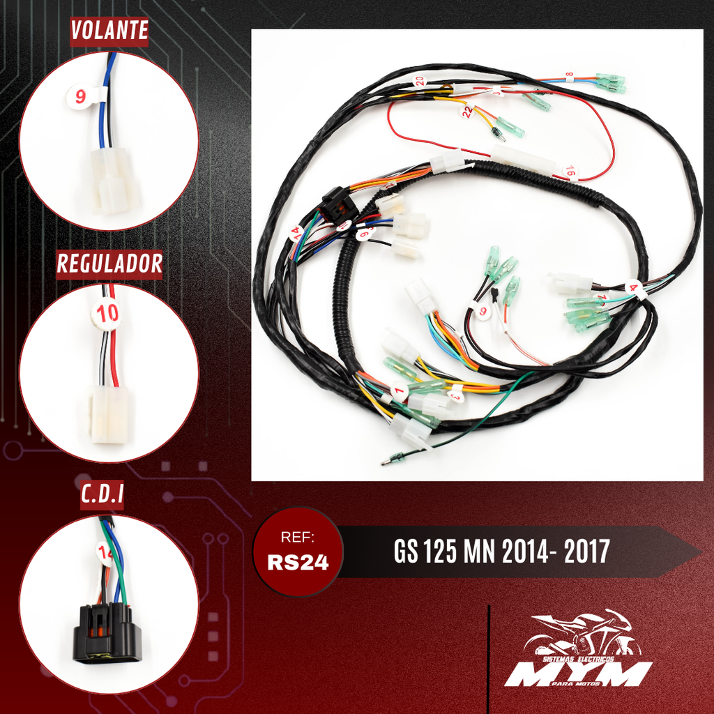 GS 125 MN 2014- 2017
