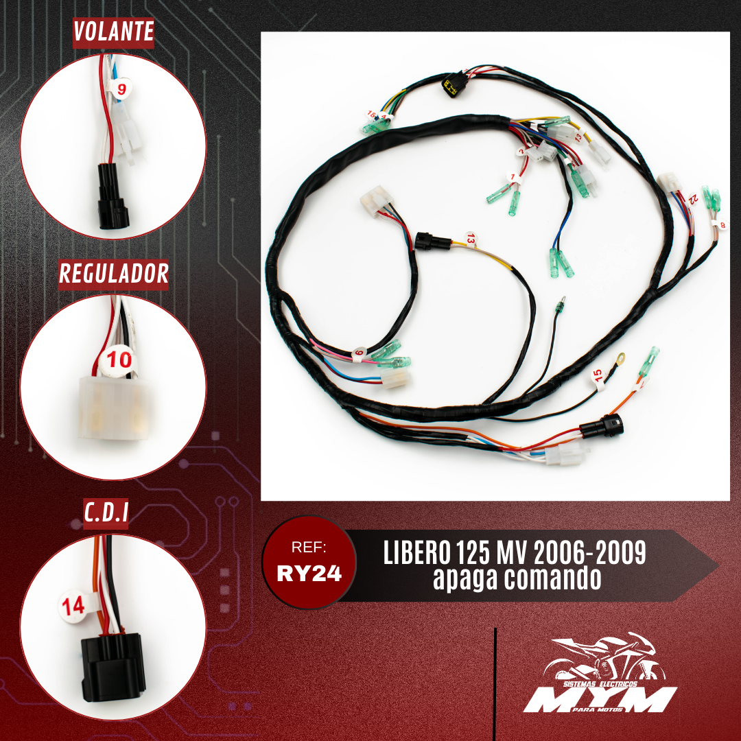 LIBERO 125 MV 2006-2009 APAGA COMANDO