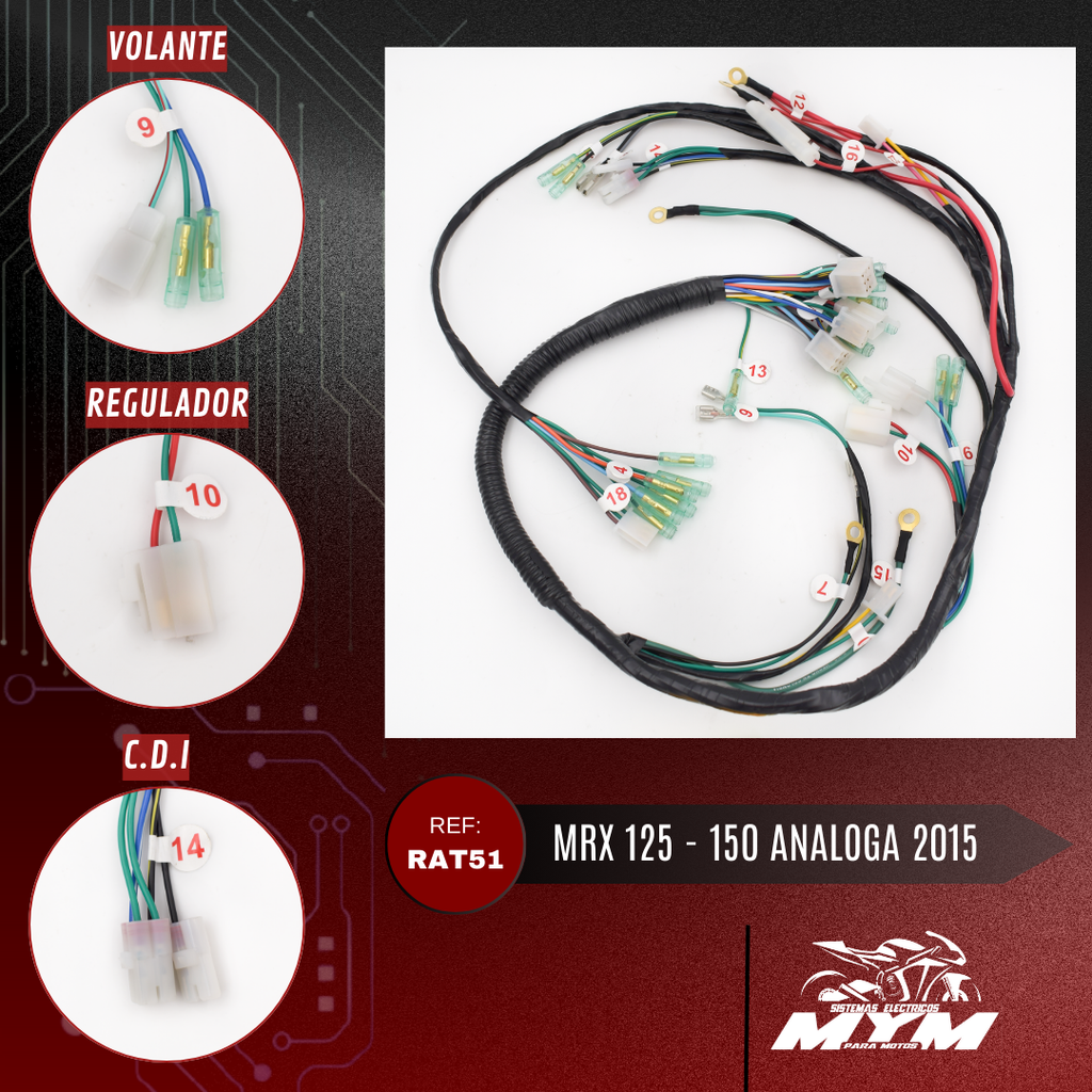 MRX 125 - 150 ANALOGA 2015
