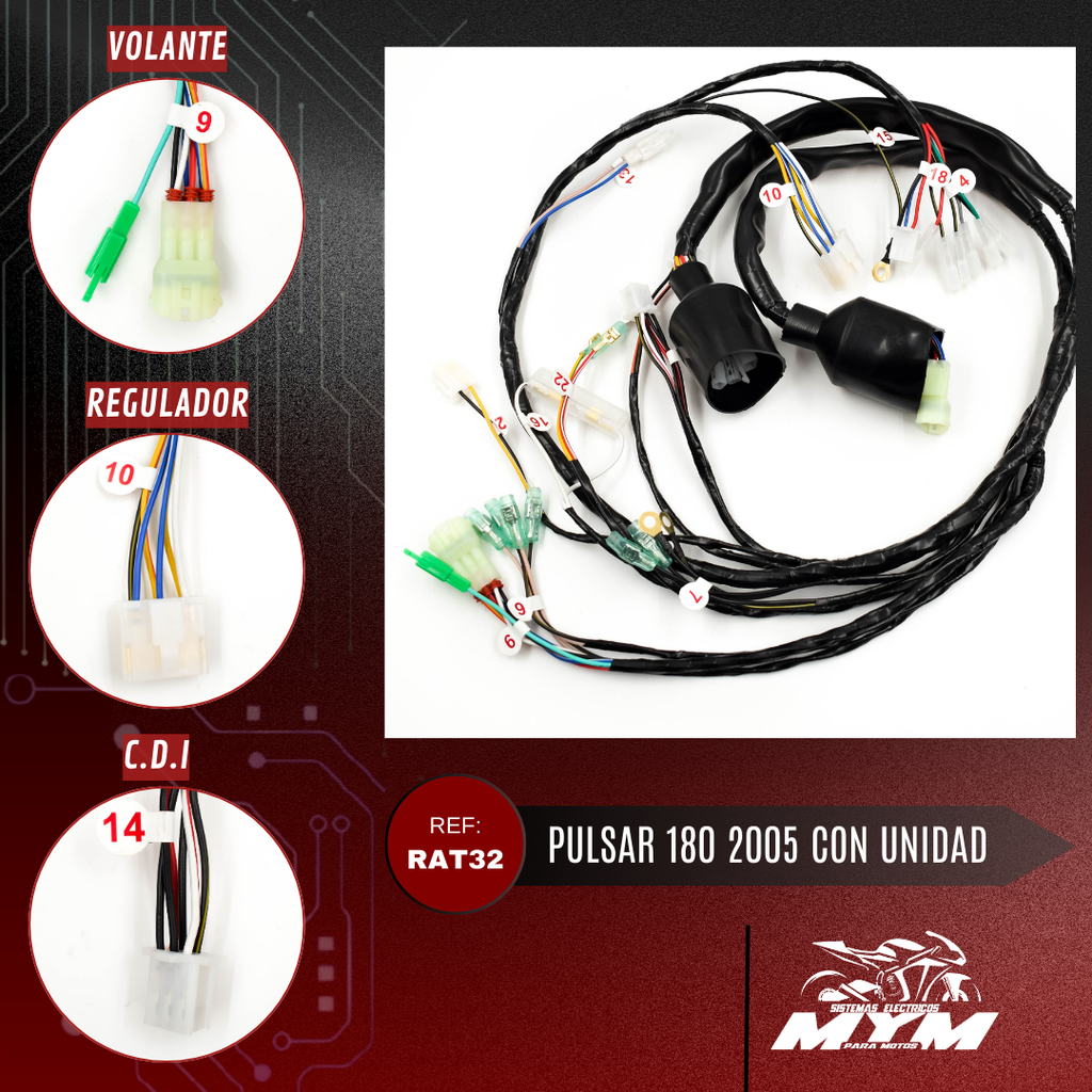 PULSAR 180 2005 CON  UNIDAD