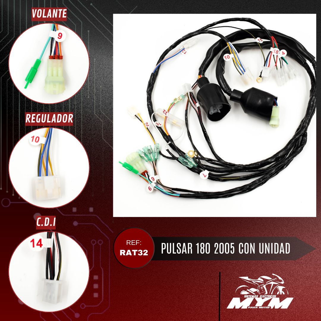 PULSAR 180 2005 CON  UNIDAD