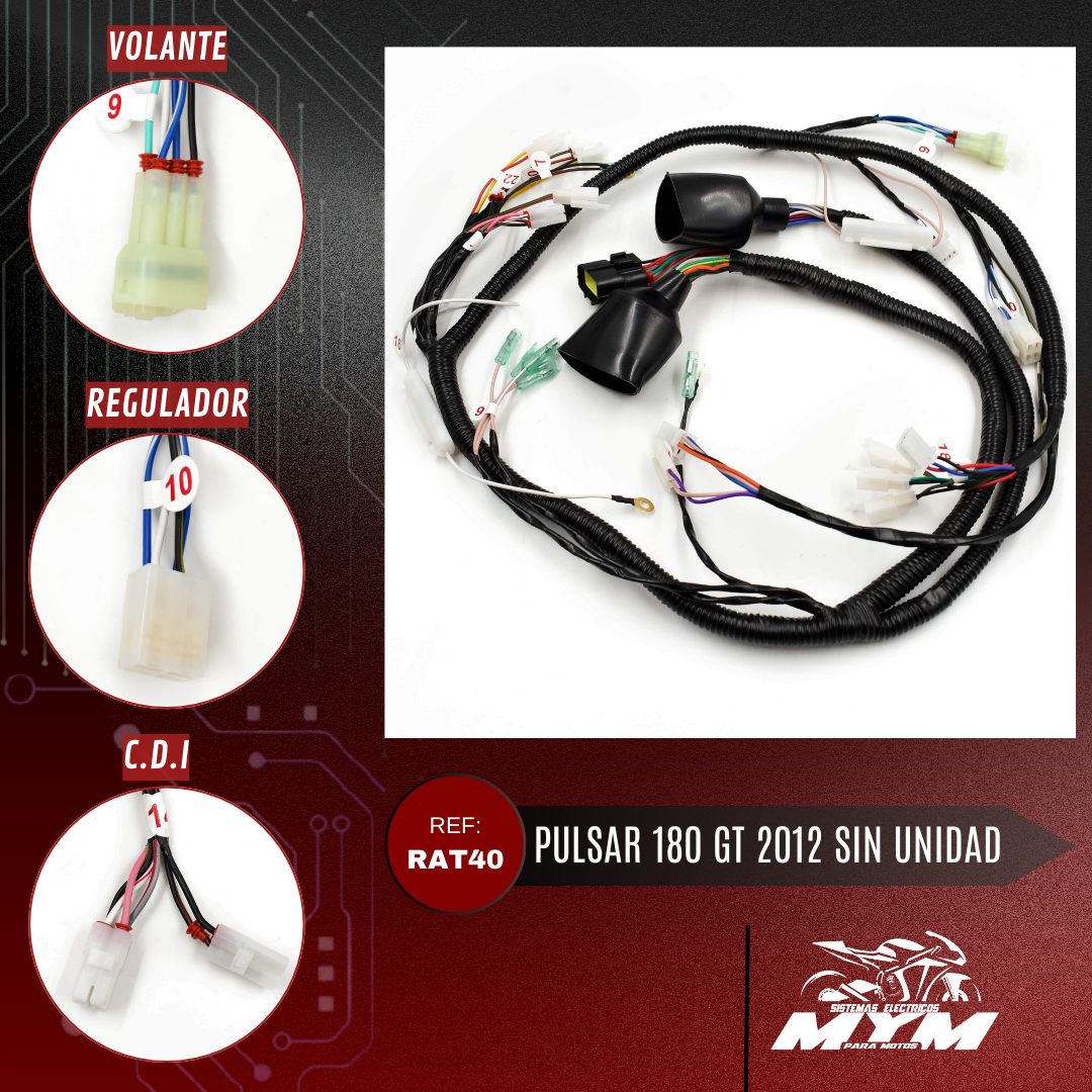 PULSAR 180 GT 2012 SIN UNIDAD