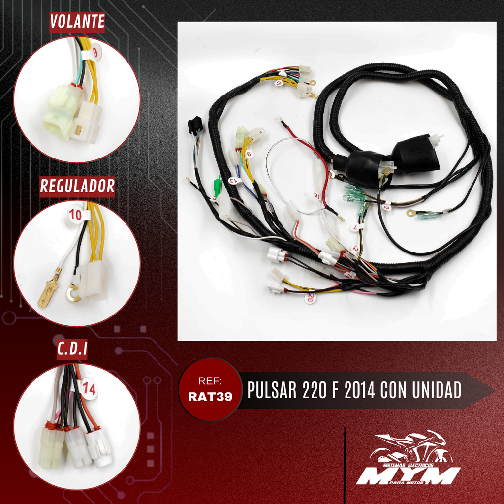 PULSAR 220 F 2014 CON UNIDAD