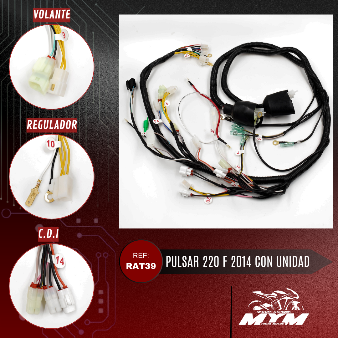 PULSAR 220 F 2014 CON UNIDAD
