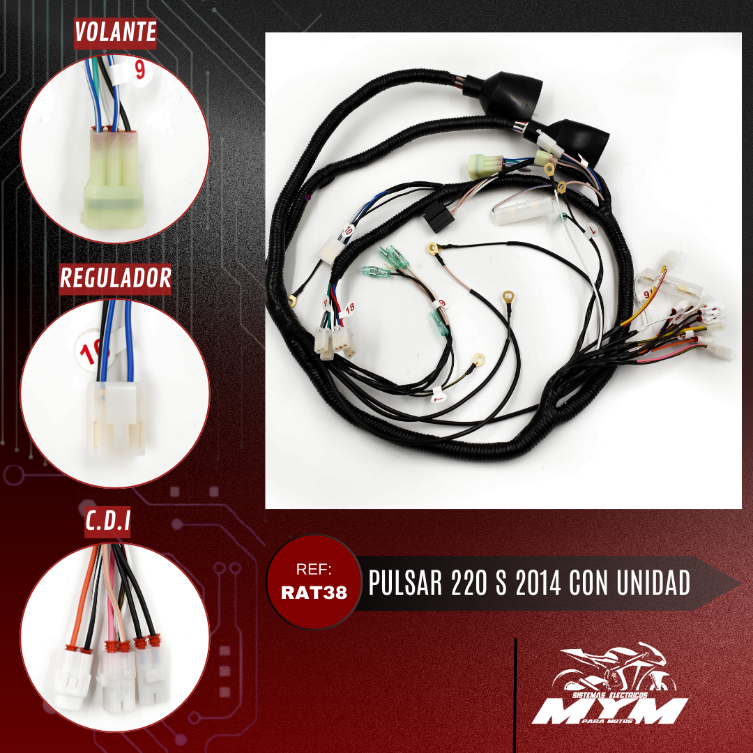 PULSAR 220 S 2014 CON UNIDAD