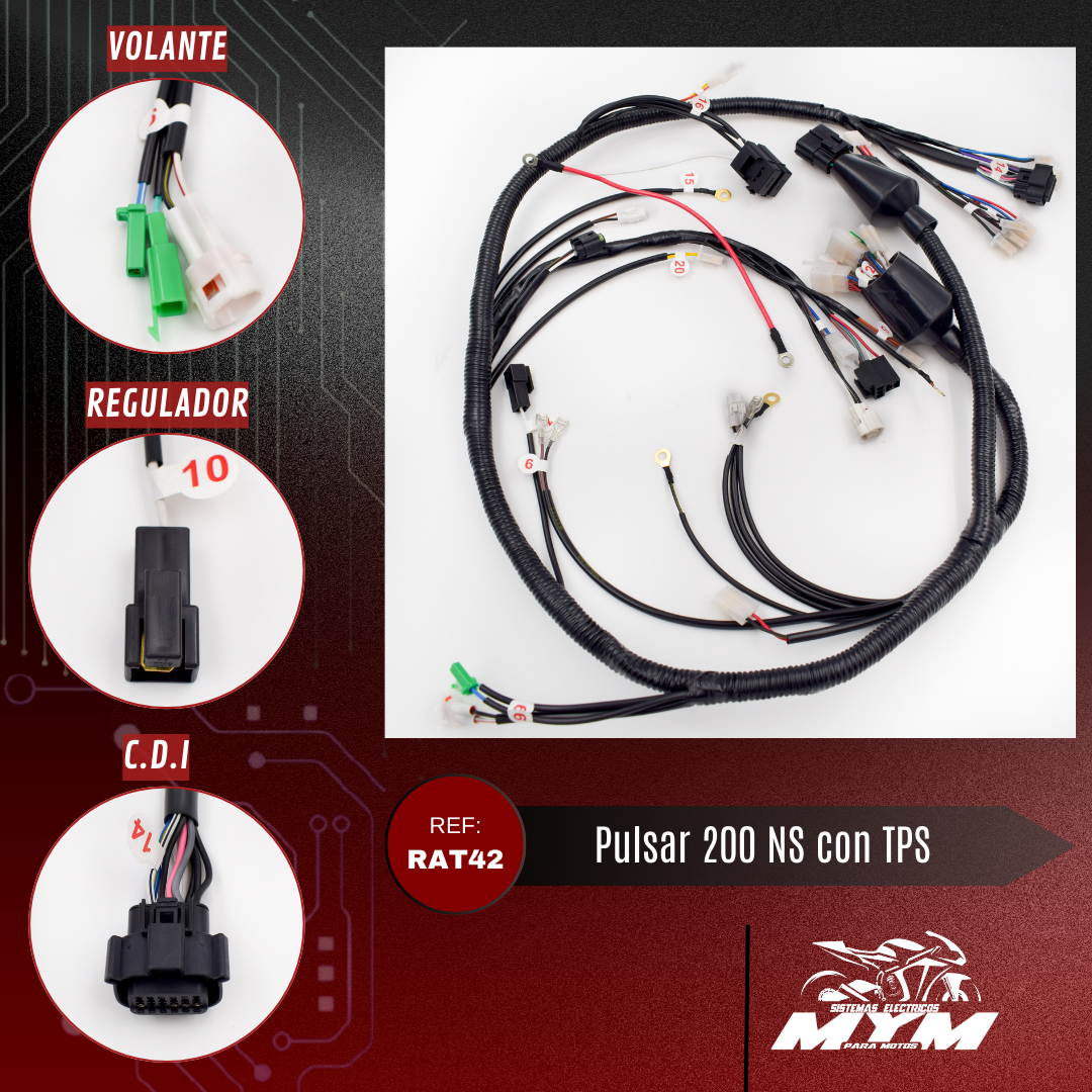 Pulsar 200 NS con TPS