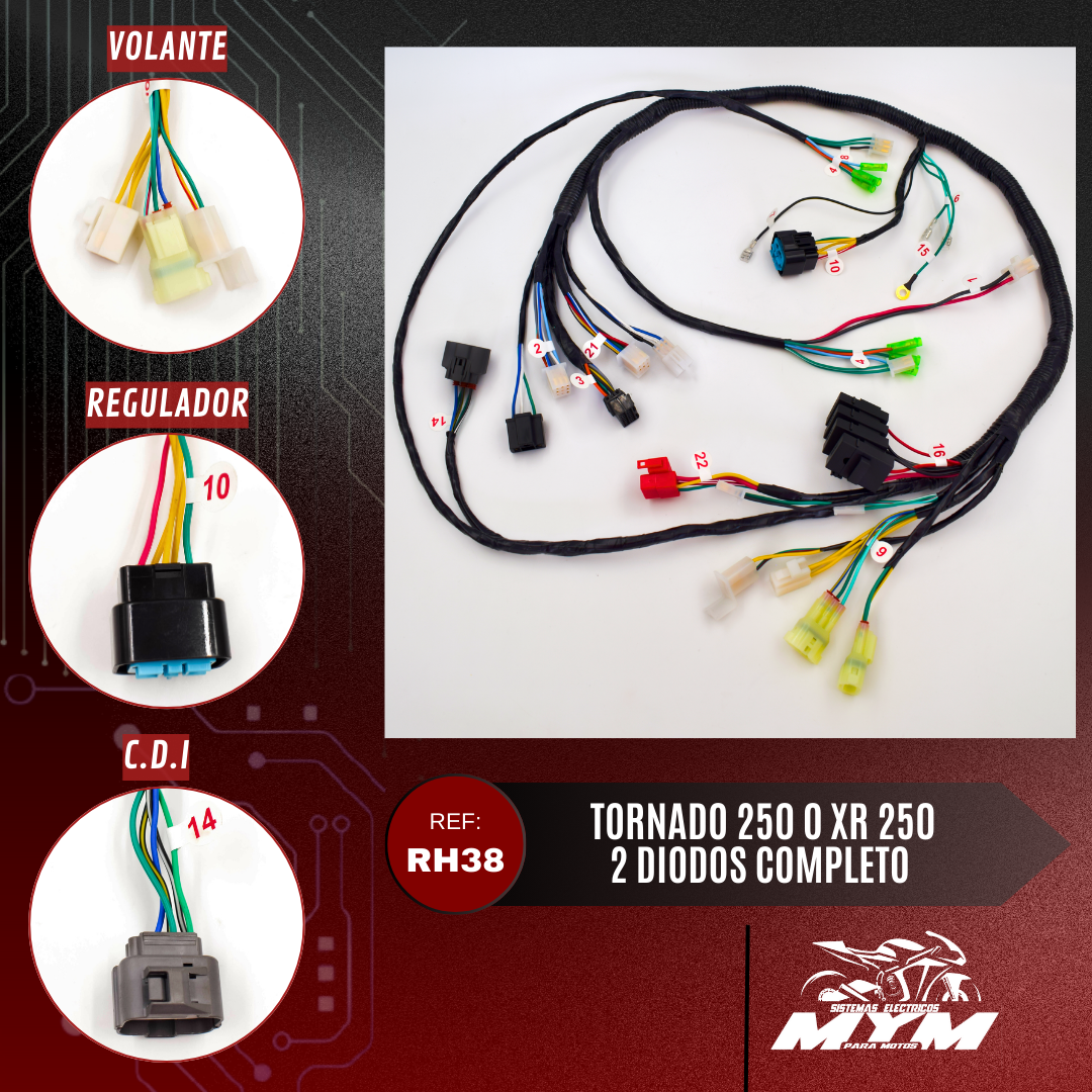 TORNADO 250 O XR 250
