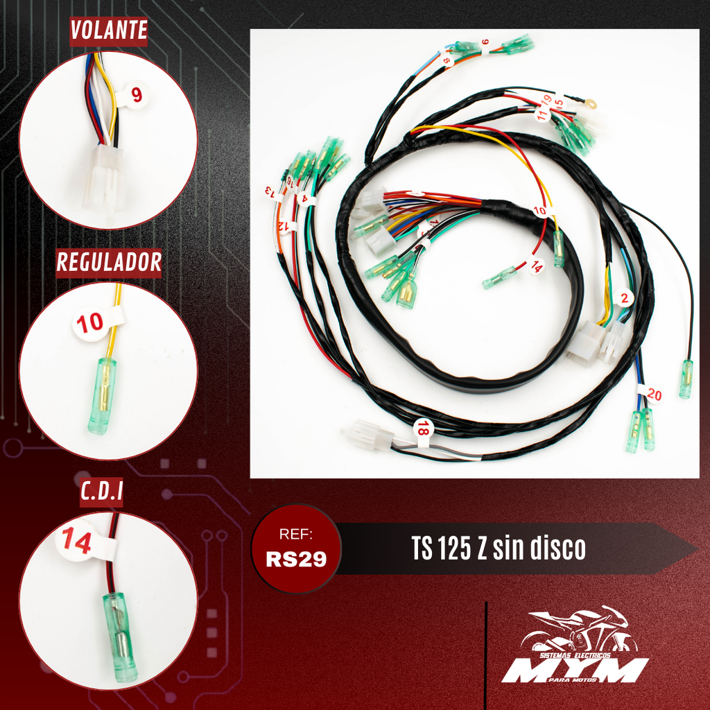TS 125 Z SIN DISCO