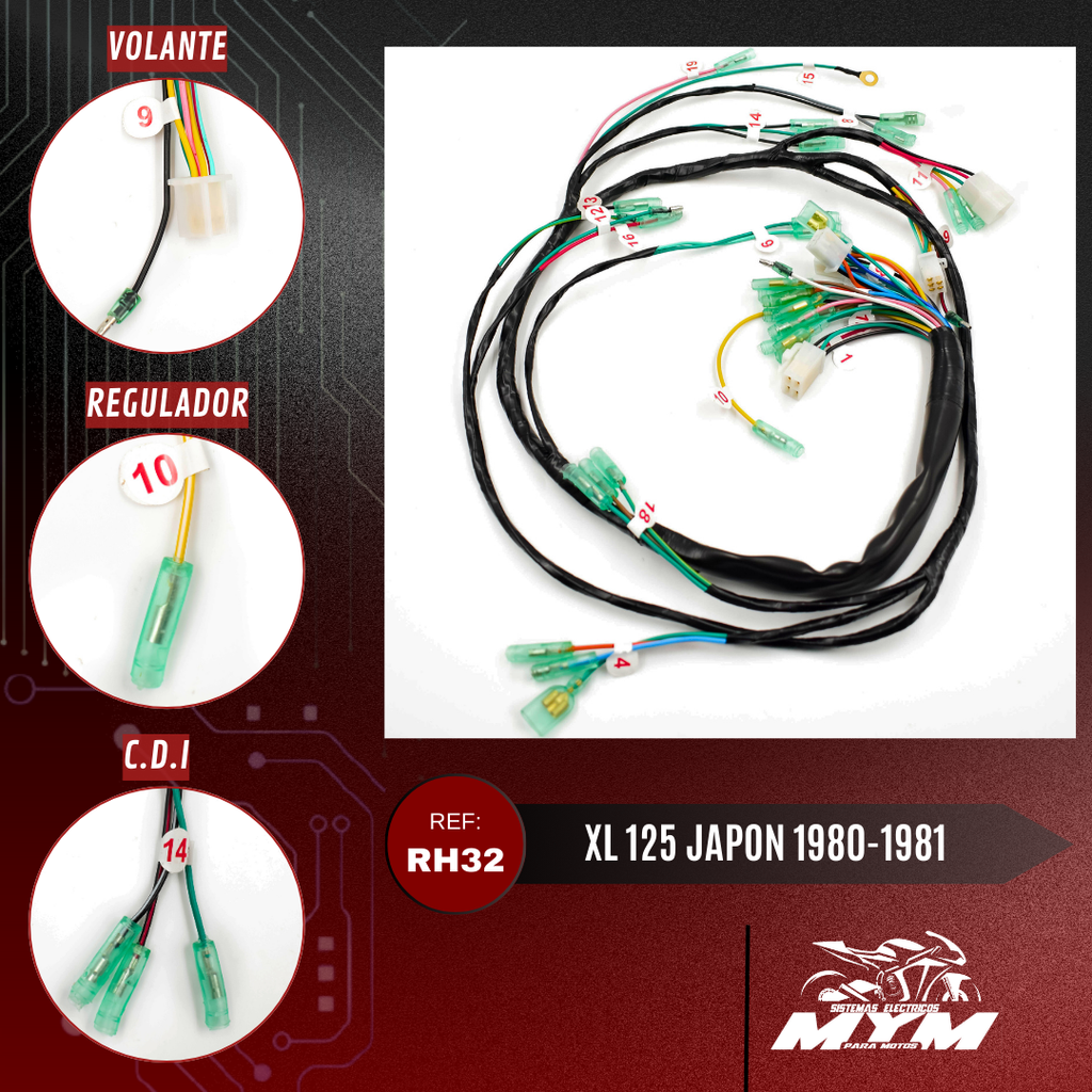 XL 125 JAPON 1980-1981