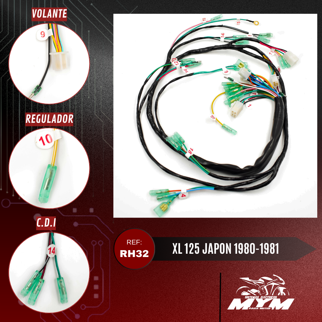 XL 125 JAPON 1980-1981