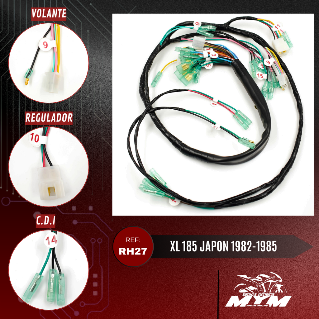 XL 185 JAPON 1982-1985