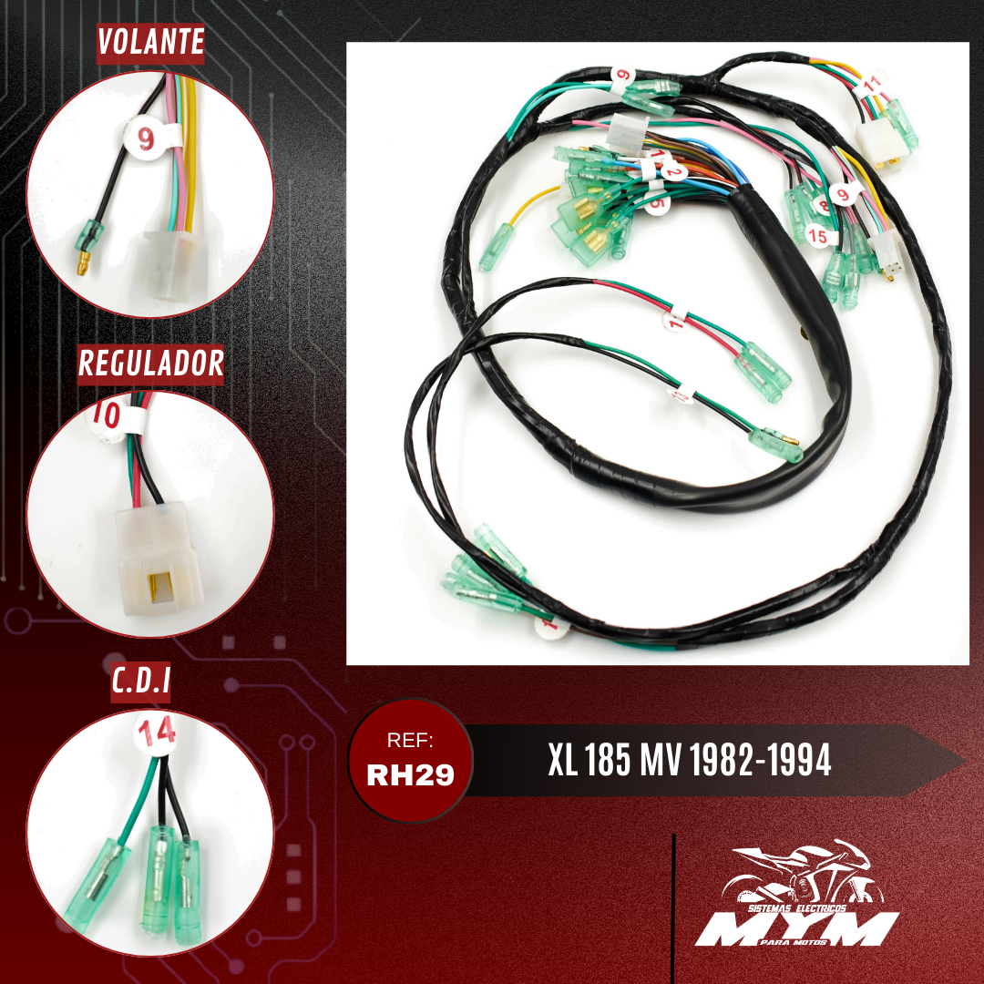 XL 185 MODELO VIEJO 1982-1994