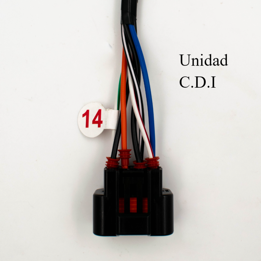 YBR MODELO VIEJO FAROLA REDONDA 2000
