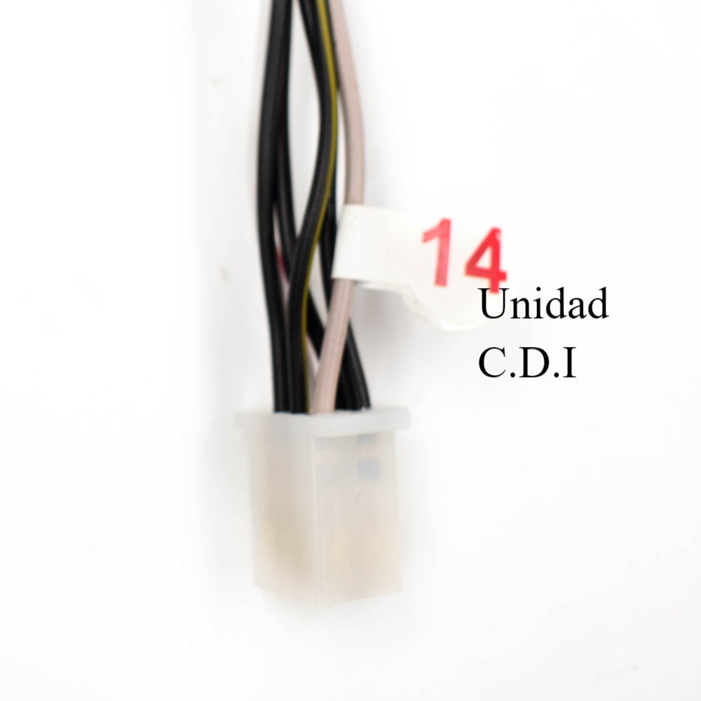 XCD 125 CON CONECTOR DE TACOMETRO